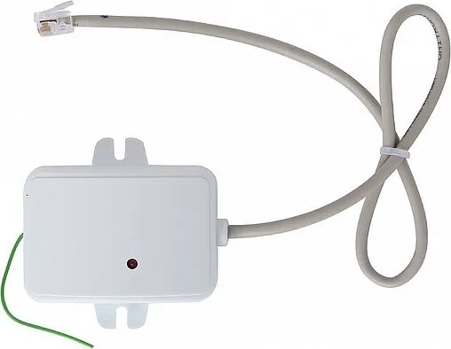 Беспроводной комнатный регулятор котла с коммуникацией RS TECH ST-281 C белый WG.11.0364