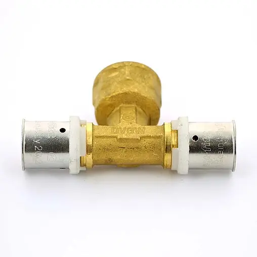 Тройник пресс переходной 20мм x ¾"в x 20мм Uni-fitt 707G7370 Тройник пресс переходной 20мм x ¾"в x 20мм Uni-fitt 707G7370