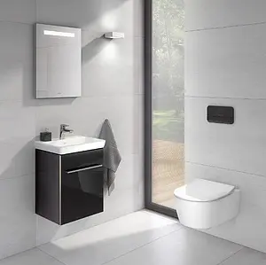 Клавиша смыва для унитаза Villeroy&Boch ViConnect 922400RB стекло/черный, 5