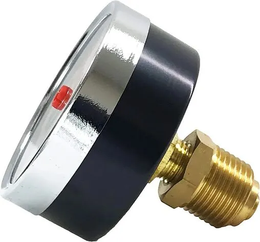 Термоманометр аксиальный STI 63мм 6 бар 120°С ½&quot; ТМА63-12-06УП