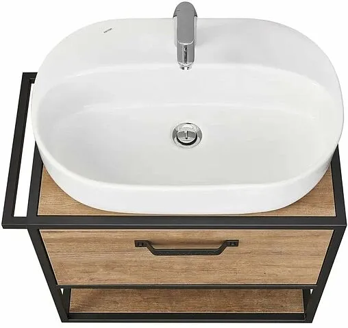 Тумба-умывальник подвесная Aquaton Лофт Фабрик 65 дуб кантри 1A2423K1LTDY0