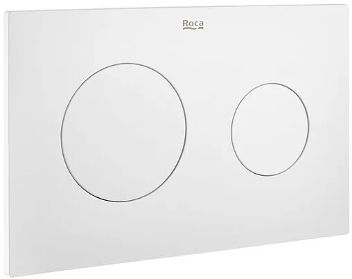 Клавиша смыва для унитаза Roca Duplo One PL-10 890189207 белый матовый