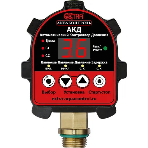 Автоматический контроллер давления воды Extra Акваконтроль АКД-10-1.5 1901150000