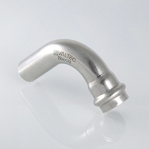 Уголок пресс однорастубный 15мм угол 90° Valtec VT.INOX-PRESS VTi.950.I.001515