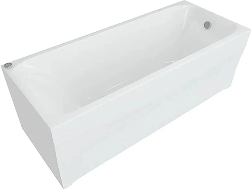 Ванна акриловая Aquatek Альфа 170 R с фронтальной панелью с каркасом (разборный) ALF170-0000066