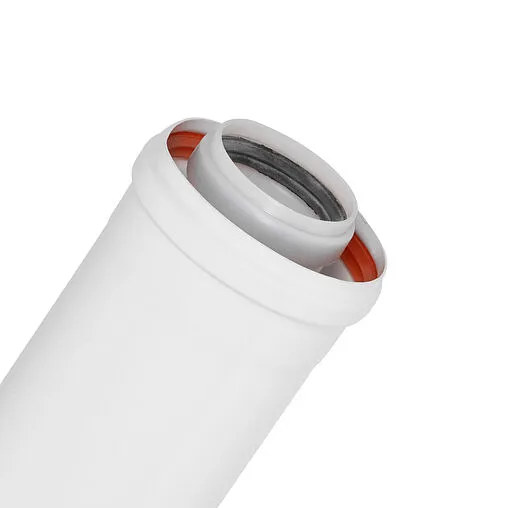 Коаксиальный удлинитель Ø 60/100мм L=500мм (PP) для конденсационных котлов Royal Thermo RTF20.065