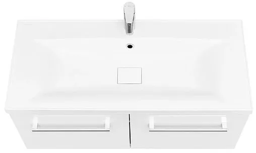Тумба-умывальник подвесная Aquaton Мадрид 100 M белый 1A1280K5MA010