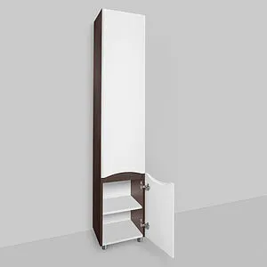 Шкаф-пенал Am.Pm Like 35 R белый глянец/венге M80CSR0356VF Шкаф-пенал Am.Pm Like 35 R белый глянец/венге M80CSR0356VF, 5