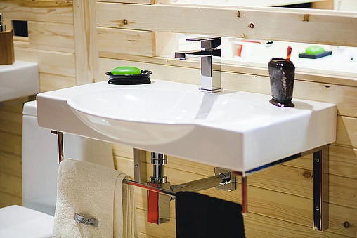 Раковина Sanita Luxe Infinity 76 белый INF76SLWB01KR