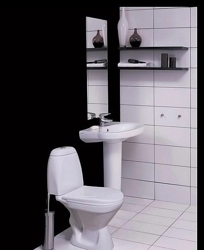 Унитаз-компакт Santek Римини белый 1WH302130