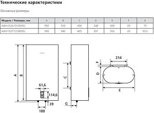 Водонагреватель накопительный электрический Philips UltraHeat Intelligence 80 YD AWH1627/51(80YD) Водонагреватель накопительный электрический Philips UltraHeat Intelligence 80 YD AWH1627/51(80YD), 2