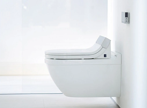 Унитаз подвесной под крышку биде Duravit Starck 3 белый 2226590000