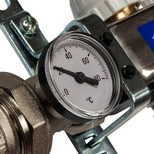 Группа коллекторная с расходомерами 5 отводов 1&quot;в/в x ¾&quot;ек Stout SMS 0907 000005