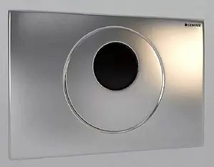 Клавиша смыва для унитаза Geberit Sigma 10 115.891.SN.5 кнопки/матовый нерж. сталь, кольцо/полированная нерж. сталь, 4