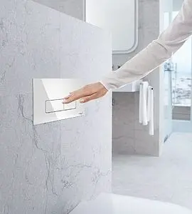 Клавиша смыва для унитаза Idrospania Andrea 30351 хром глянцевый, 4