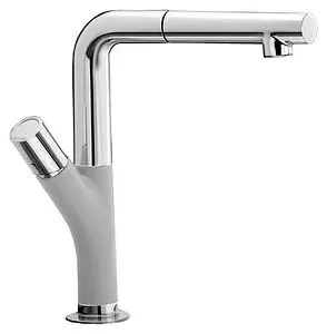 Смеситель для кухни с выдвижным изливом Blanco Yovis-S жемчужный 520758 Смеситель для кухни с выдвижным изливом Blanco Yovis-S жемчужный 520758, 1