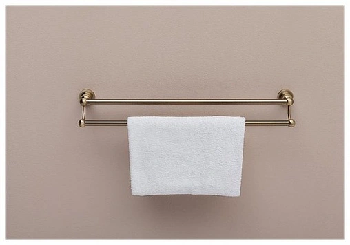 Полотенцедержатель Aquanet брашированная бронза 3824D
