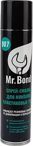 Смазка-азрозоль для монтажа труб 400мл/180г Mr.Bond QuickSPACER 907 4090700400 Смазка-азрозоль для монтажа труб 400мл/180г Mr.Bond QuickSPACER 907 4090700400, 2