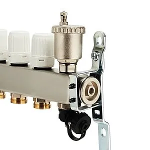 Группа коллекторная с расходомерами 7 отводов 1&quot;в/в x ¾&quot;ек Valtec VTc.586.EMNX.0607, 4