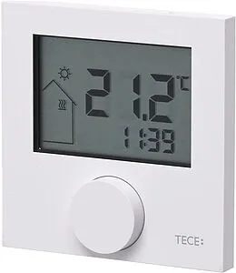 Проводной комнатный терморегулятор НЗ 230В TECEfloor RT- D 230 Control белый 77410035, 1