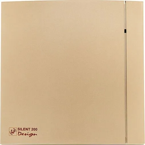 Вентилятор вытяжной Soler &amp; Palau SILENT-200 CZ CHAMPAGNE DESIGN 4C