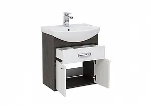 Тумба-умывальник Aquanet Грейс 60 белый/дуб кантербери 00198374+00182641 Тумба-умывальник Aquanet Грейс 60 белый/дуб кантербери 00198374+00182641, 4