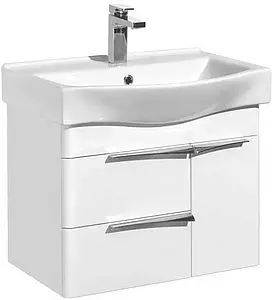 Тумба-умывальник подвесная Aquaton Беверли 65 белый 1A2353K0BV010 Тумба-умывальник подвесная Aquaton Беверли 65 белый 1A2353K0BV010, 1