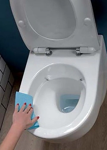 Комплект 5 в 1 Jacob Delafon Odeon Rive Gauche E21745RU-00 с кнопкой E20859-CP-MTC хром глянцевый