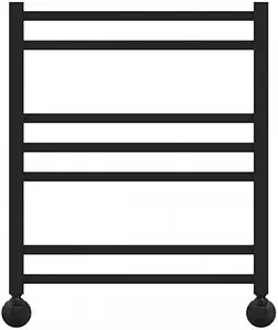 Полотенцесушитель водяной лесенка Lemark Bellario П7 500x600 черный матовый LM68607BL Полотенцесушитель водяной лесенка Lemark Bellario П7 500x600 черный матовый LM68607BL, 3