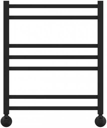 Полотенцесушитель водяной лесенка Lemark Bellario П7 500x600 черный матовый LM68607BL