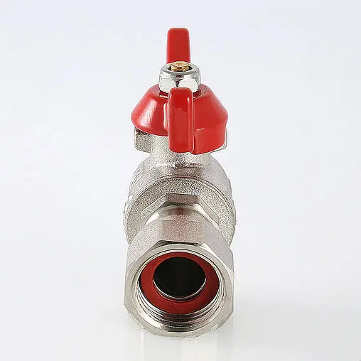 Кран шаровый с накидной гайкой угловой ½&quot;в x ½&quot;нг Valtec Base VT.266.N.0404