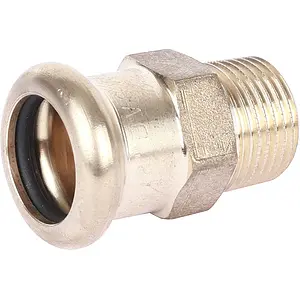 Муфта пресс переходная 22мм x ½"н Sanha 8243G 182432212 Муфта пресс переходная 22мм x ½"н Sanha 8243G 182432212, 2