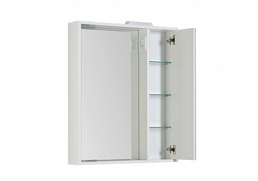 Шкаф-зеркало Aquanet Клио 70 R белый 00189231