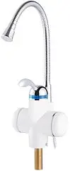 Водонагреватель проточный электрический UniPump BEF-001-02 белый/хром 29723 Водонагреватель проточный электрический UniPump BEF-001-02 белый/хром 29723
