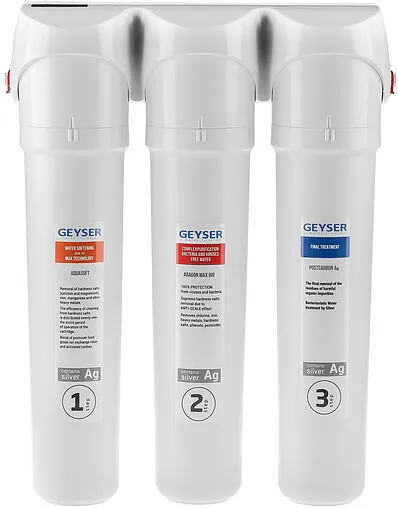 Фильтр под мойку для жесткой воды Гейзер Смарт Макс Био 16031