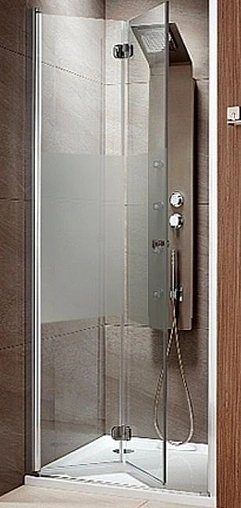 Дверь в нишу 700мм прозрачное, матовое стекло Radaway EOS DWB 70 L 37883-01-12NL