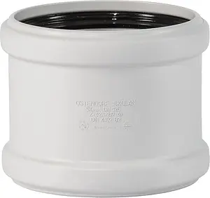 Муфта двухраструбная внутренняя бесшумная D=135мм Ostendorf Skolan Safe SKMM 336510, 1