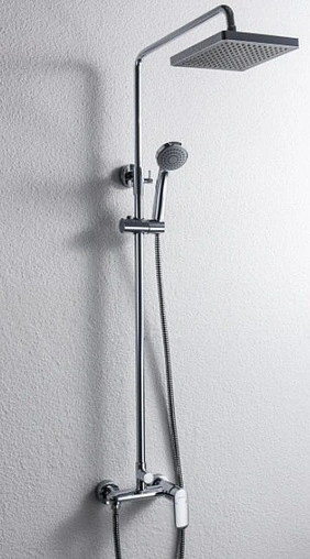 Душевая система со смесителем для душа Bravat Opal хром F9125183CP-A-RUS