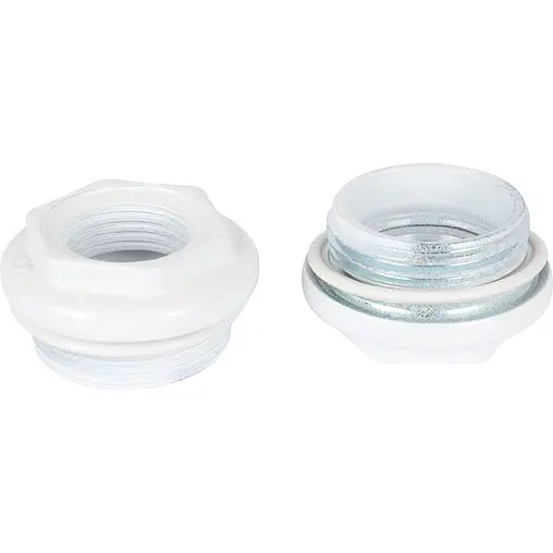 Комплект радиаторный универсальный ½" Stout белый SKU-0111-000112 Комплект радиаторный универсальный ½" Stout белый SKU-0111-000112