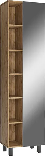 Шкаф-пенал напольный Домино Craft 50 дуб вотан DCr2217P