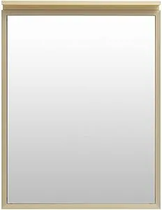 Зеркало с подсветкой Allen Brau Priority 75x60 латунь браш 1.31013.03, 4