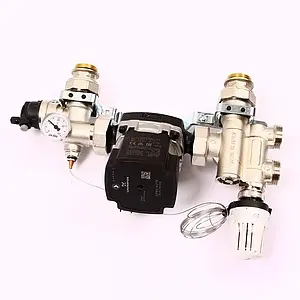 Узел насосно-смесительный с насосом Grundfos UMP3 25-70 Uni-fitt Solomix 472E1200, 4