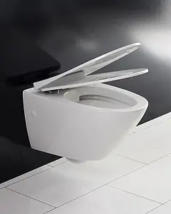 Крышка-сиденье для унитаза с микролифтом BelBagno Alpha белый BB2177SC, 4