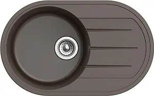 Мойка кухонная Ewigstein Elegant E-R50F шоколад Мойка кухонная Ewigstein Elegant E-R50F шоколад, 3