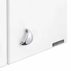 Шкаф двухстворчатый Aquaton Колибри 40 белый 1A065403KO01L, 5