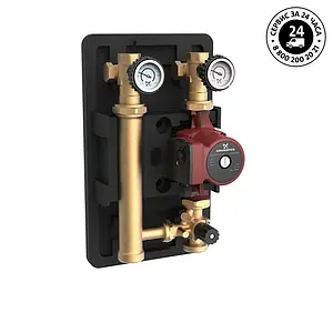 Насосный модуль с 3-х ходовым смесительным клапаном 1½"н х 1"в Grundfos Heatmix M25 99309084 с насосом Grundfos UPS 25-40 180 Насосный модуль с 3-х ходовым смесительным клапаном 1½"н х 1"в Grundfos Heatmix M25 99309084 с насосом Grundfos UPS 25-40 180, 1