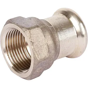 Муфта пресс переходная 28мм x ¾"в Sanha 8270G 182702834 Муфта пресс переходная 28мм x ¾"в Sanha 8270G 182702834, 2