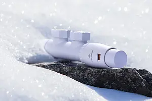 Узел нижнего подключения радиатора терморегулирующий угловой правый М22x1.5 x ¾"ек (½"н) Schlosser Duo-Plex белый 602100001, 4