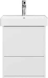 Тумба-умывальник подвесная Kerama Marazzi Pro 50 белый матовый PRO.50.2\WHT+PROR.wb.50, 4