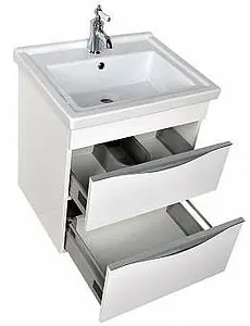 Тумба-умывальник Aquanet Эвора 60 белый 00184306+00182322 Тумба-умывальник Aquanet Эвора 60 белый 00184306+00182322, 5